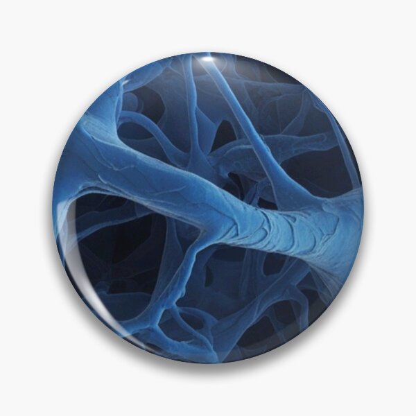 Item preview, Microscopic Blue Neuron Network Organic Pattern designed and sold by LYAN-STORE.