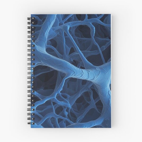 Item preview, Microscopic Blue Neuron Network Organic Pattern designed and sold by LYAN-STORE.