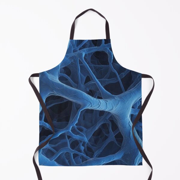 Item preview, Microscopic Blue Neuron Network Organic Pattern designed and sold by LYAN-STORE.