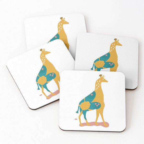 Item preview, Patchwork Giraffe - Afrohemian Sunshine designed and sold by Vicci Lou Illustration .