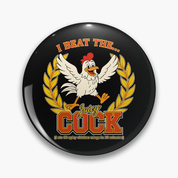 Item preview, I Beat The Juicy Cock I Ate 50 Spicy Chicken Wings In 30 Minutes designed and sold by LOUP-SOLI.