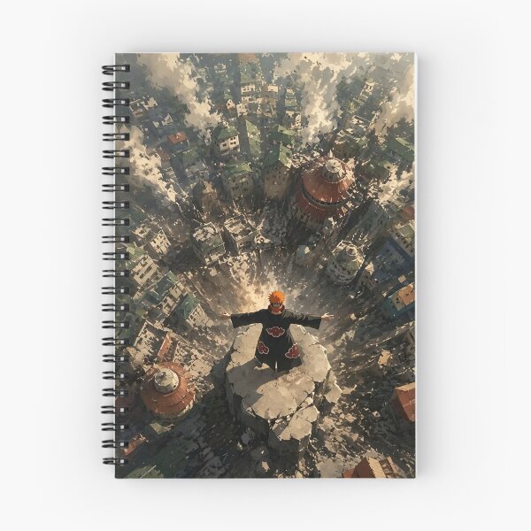 Item preview, Pain Akatsuki Almighty Push – Shinra Tensei Destroying Konoha Epic Anime Poster designed and sold by Dyan4.
