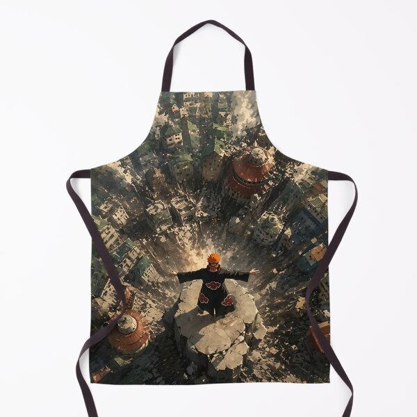 Item preview, Pain Akatsuki Almighty Push – Shinra Tensei Destroying Konoha Epic Anime Poster designed and sold by Dyan4.