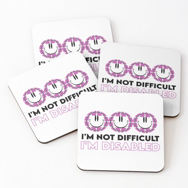 Item preview, Disabled, Not Difficult designed and sold by ThisNThatCrafts.