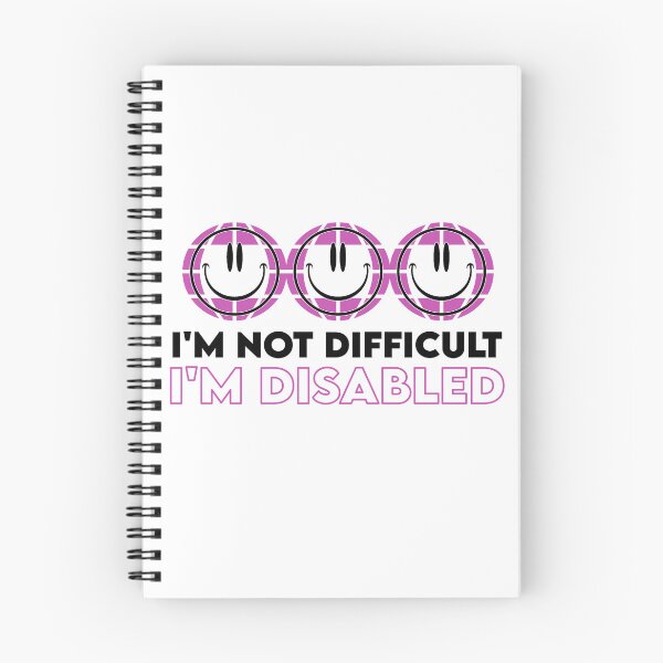 Item preview, Disabled, Not Difficult designed and sold by ThisNThatCrafts.
