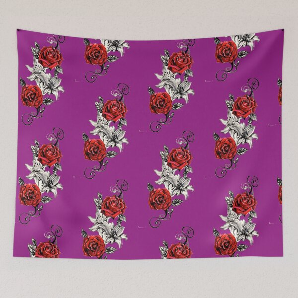 Item preview, Rose tattoo design designed and sold by Art-spree.