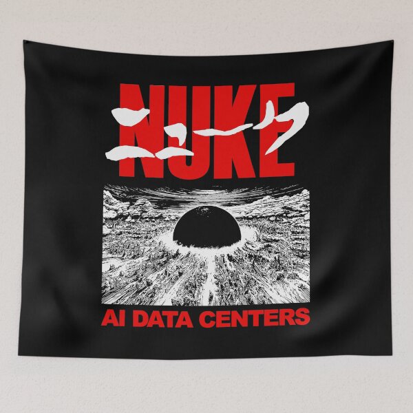Item preview, Nuke Ai Data Centers designed and sold by LOUP-SOLI.