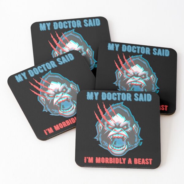 Item preview, My Doctor Said I'm Morbidly A Beast designed and sold by tellia-kallisto.