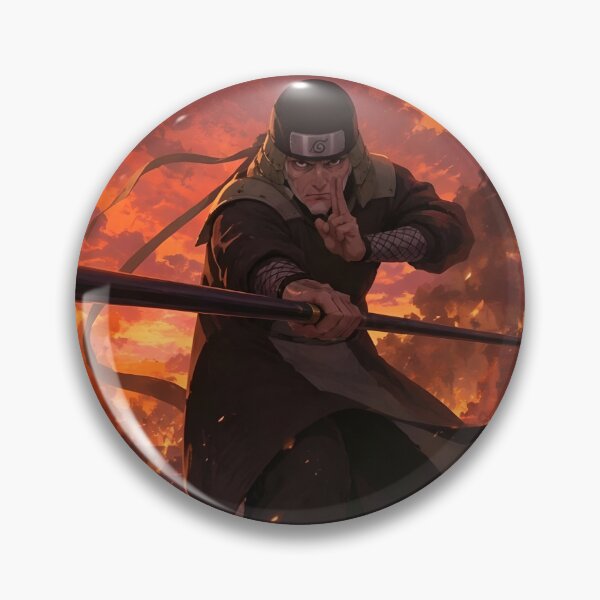 Item preview, Hiruzen Sarutobi The Third Hokage – Legendary Shinobi Fire Battle Anime Poster designed and sold by Dyan4.