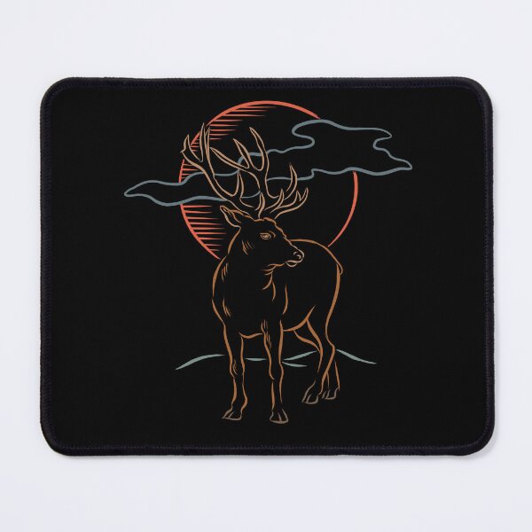 Item preview, Deer Silhouette at Sunset designed and sold by Inky-Vibe.