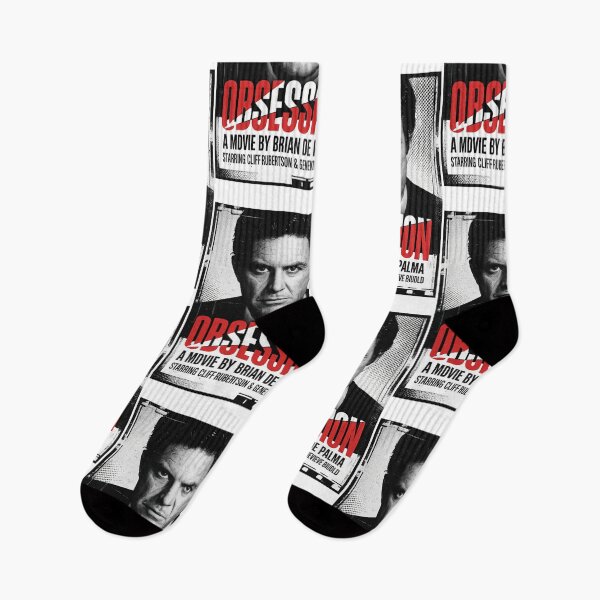 Item preview, Obsession Vintage Movie Poster | Retro Thriller Film Art | Distressed Black & White Design designed and sold by arifali786.