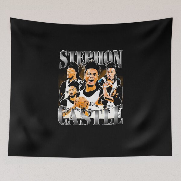 Item preview, Vintage Stephen Castle San Antonio Basketball  designed and sold by aridawstrusbbyg.
