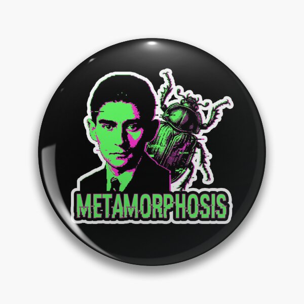 Item preview, Franz Kafka Metamorphosis - Y2K Glitch Art Cyber Grunge designed and sold by quackynaut.