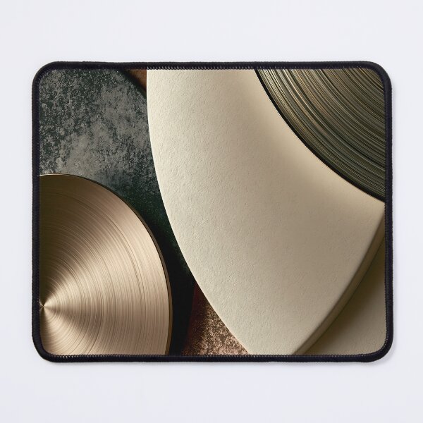 Item preview, Luxurious Geometric Metal Abstraction designed and sold by CosmicGlyph.