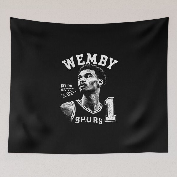 Item preview, Vintage WEMBY San Antonio Basketball designed and sold by aridawstrusbbyg.