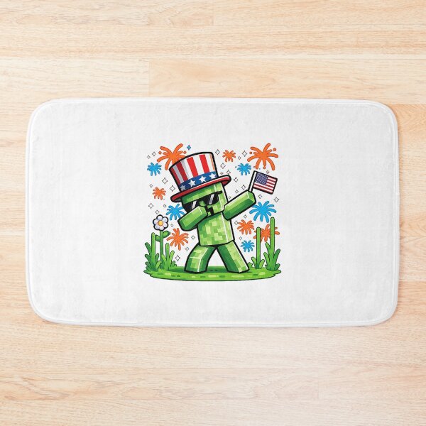 Item preview, 4th of july gamer pixel us flag gaming patriotic boys kids designed and sold by cass-vale-lab.