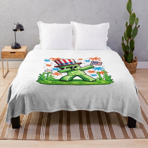 Item preview, 4th of july gamer pixel us flag gaming patriotic boys kids designed and sold by cass-vale-lab.