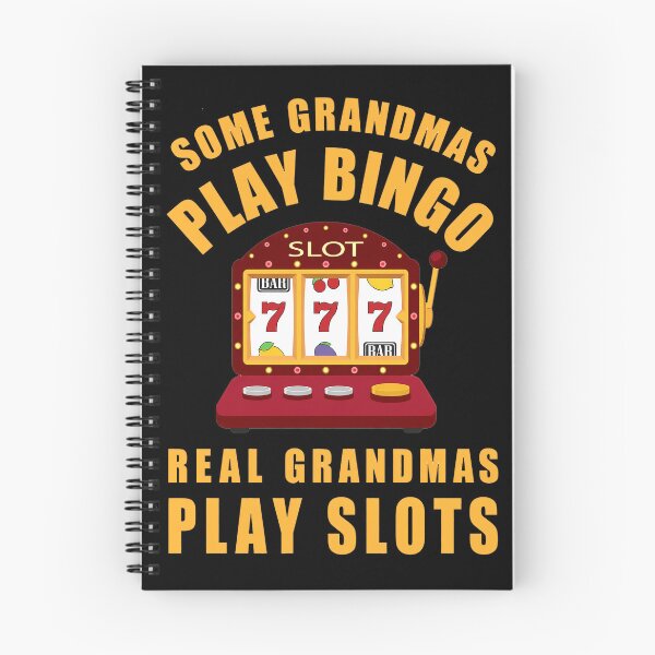 Item preview, Some Grandmas Play Bingo, Real Grandmas Play Slots designed and sold by NoThoughtsCat.