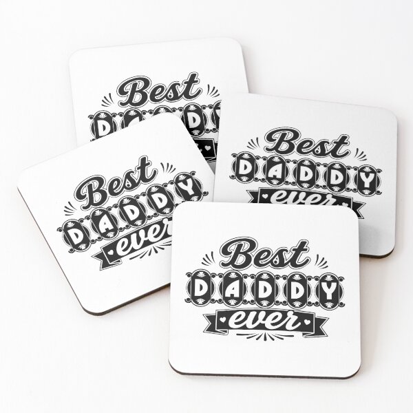 Item preview, Best Daddy Ever Vintage Father's Day Typography Design designed and sold by DavidTeeStudio.