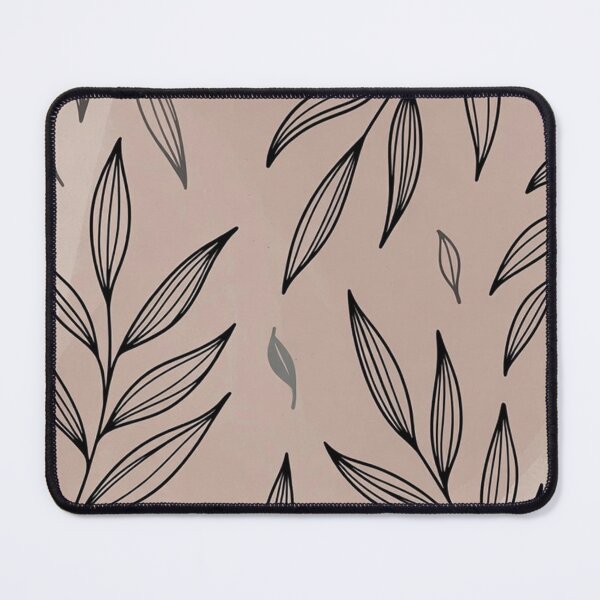 Item preview, Modern Boho Leaves Pattern | Neutral Botanical Line Art Design designed and sold by GalleryPeak.