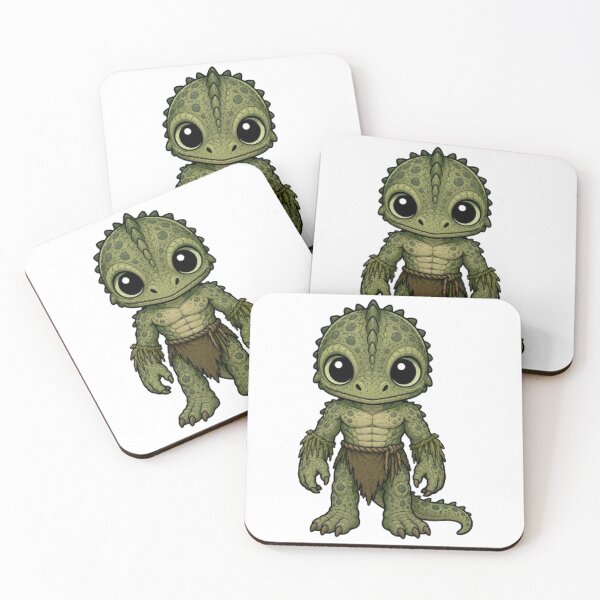 Item preview, Lizard Man of Scape Ore Swamp Cryptid Mascot Design designed and sold by The Dark Files.