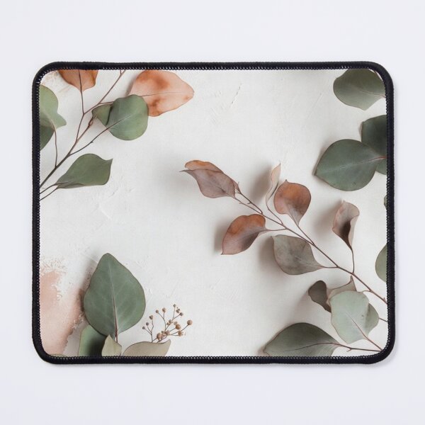 Item preview, Watercolor Eucalyptus Pattern | Neutral Botanical Leaves Design designed and sold by GalleryPeak.