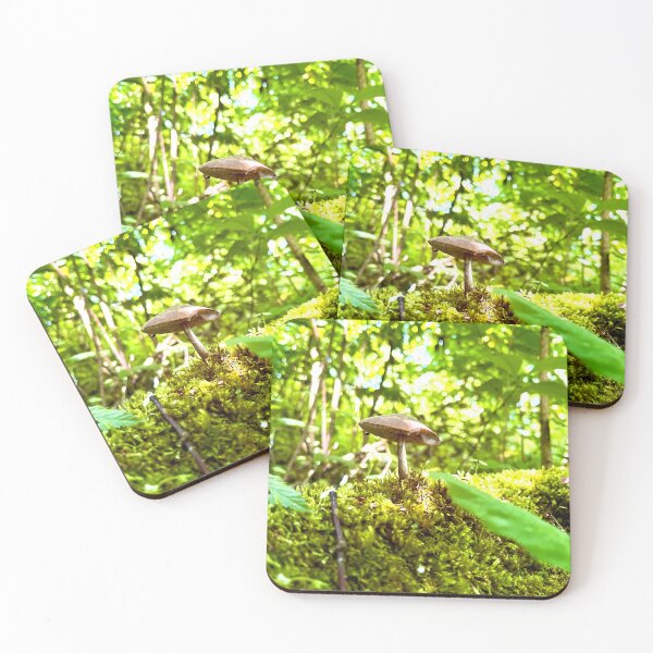 Item preview, Mushroom in forest designed and sold by DoodlesByKy.