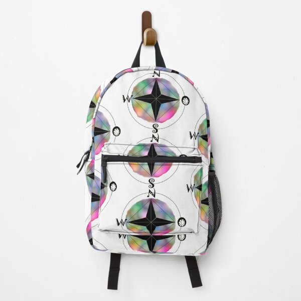 Item preview, Compass rose with rainbow disc designed and sold by creaphyl28.