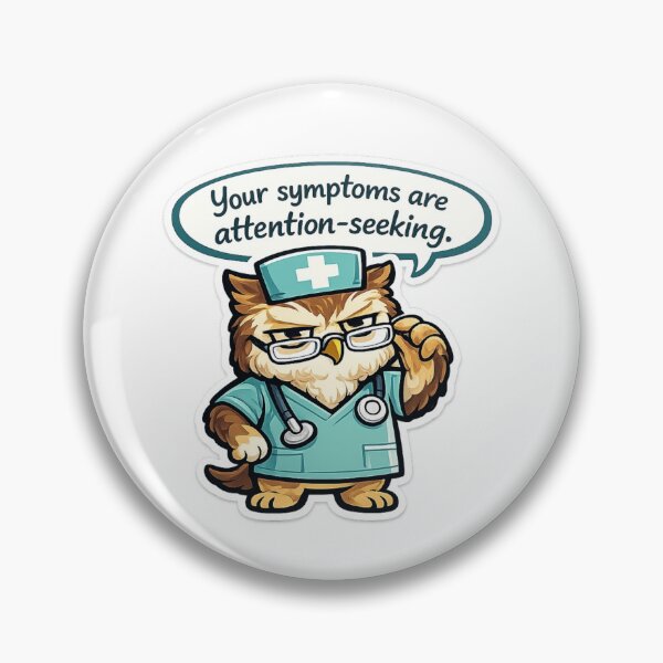 Item preview, Nurse Owl Sarcastic Medical Healthcare Worker Gift designed and sold by Gentlestate.
