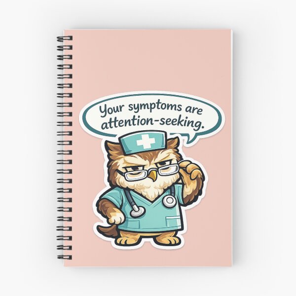 Item preview, Nurse Owl Sarcastic Medical Healthcare Worker Gift designed and sold by Gentlestate.