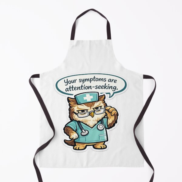 Item preview, Nurse Owl Sarcastic Medical Healthcare Worker Gift designed and sold by Gentlestate.