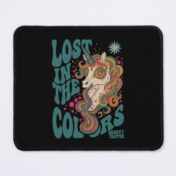 Item preview, trippy music festival Lost In The Colors hippie designed and sold by LuminOrb.
