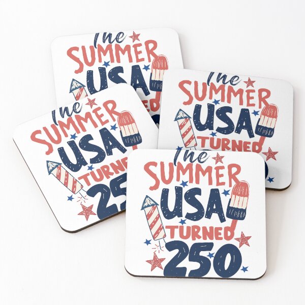Item preview, The summer USA turned 250 designed and sold by GlimmerAura.
