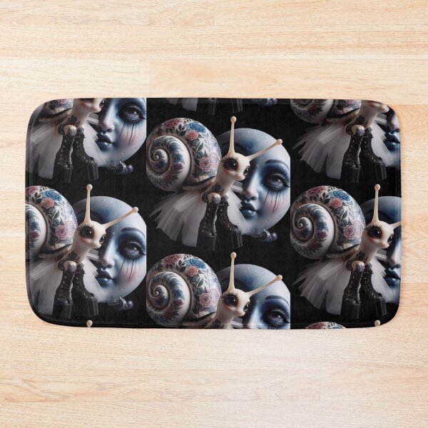 Item preview, Ethereal Floral Snail Goth Fantasy designed and sold by LujziWorld.