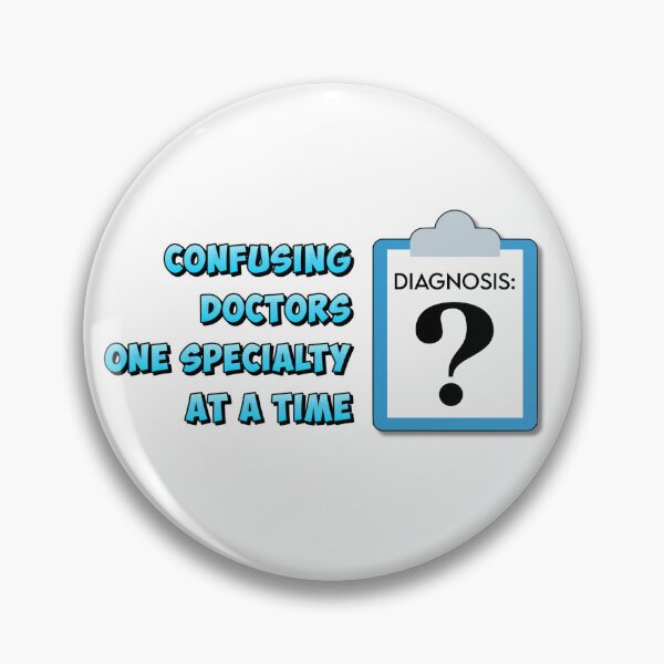 Item preview, Confusing Doctors designed and sold by ThisNThatCrafts.