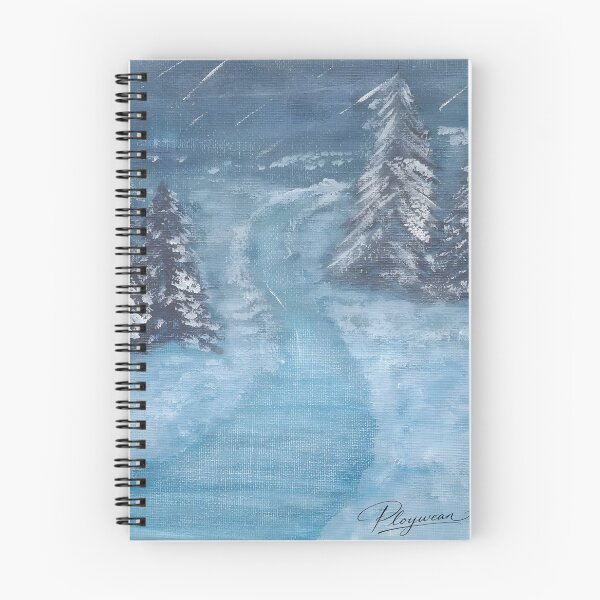 Item preview, Hand-painted Winter Landscape Original Acrylic Painting designed and sold by Sitred123.