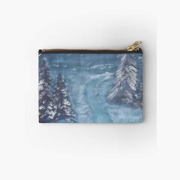 Item preview, Hand-painted Winter Landscape Original Acrylic Painting designed and sold by Sitred123.
