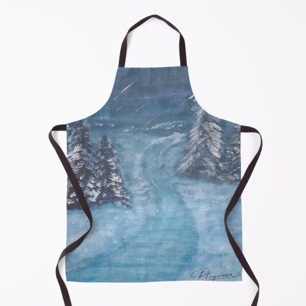 Item preview, Hand-painted Winter Landscape Original Acrylic Painting designed and sold by Sitred123.