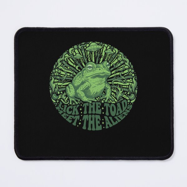 Item preview, Trippy Goa Trance Lick The Toad Meet The Aliens designed and sold by LuminOrb.