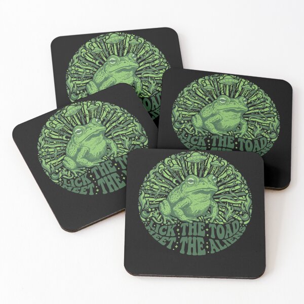 Item preview, Trippy Goa Trance Lick The Toad Meet The Aliens designed and sold by LuminOrb.