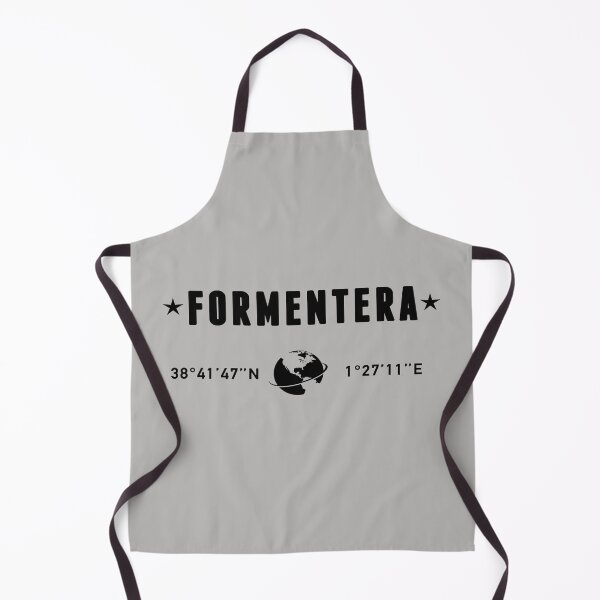 Item preview, Formentera Spain Coordinates Globe Typography designed and sold by capricedefille.