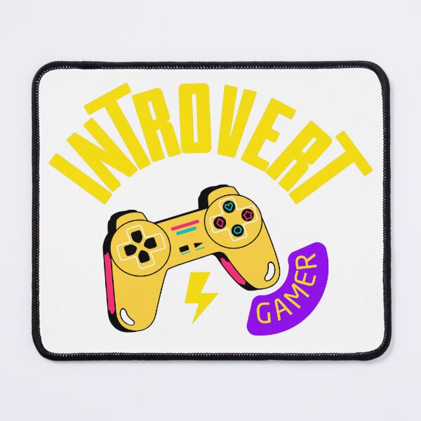 Item preview, Introvert Gamer Funny Gaming Shirt designed and sold by Chromaluxe.
