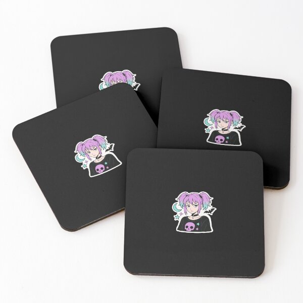 Item preview, manga kawaii pastel goth girl designed and sold by ELdante.