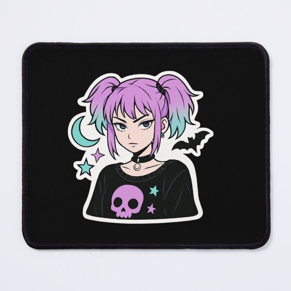 Item preview, manga kawaii pastel goth girl designed and sold by ELdante.