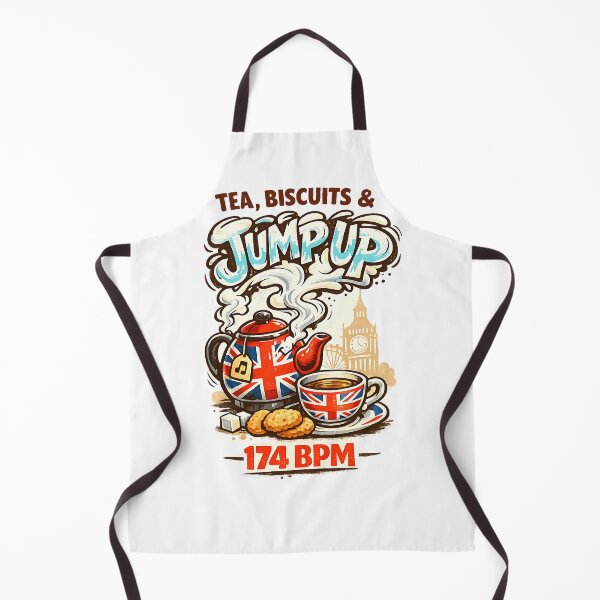 Item preview, Tea Biscuits 174 BPM Jump Up designed and sold by  ZenRave Designs.