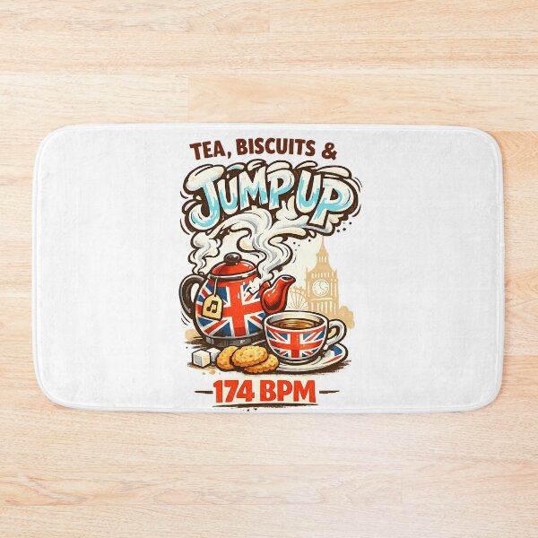 Item preview, Tea Biscuits 174 BPM Jump Up designed and sold by  ZenRave Designs.