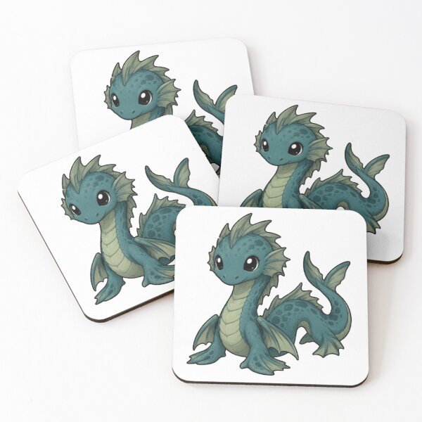 Item preview, Ogopogo Cryptid Mascot Design designed and sold by The Dark Files.