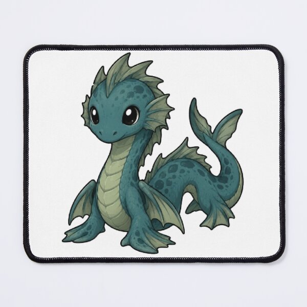 Item preview, Ogopogo Cryptid Mascot Design designed and sold by The Dark Files.