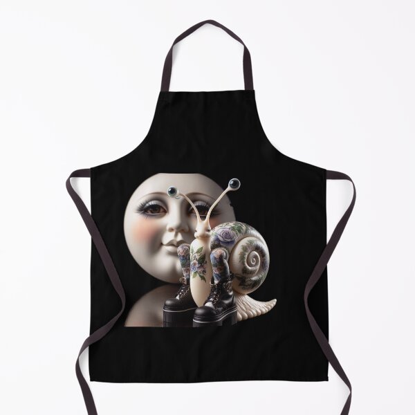 Item preview, Celestial Snail with Floral Tattoos designed and sold by LujziWorld.