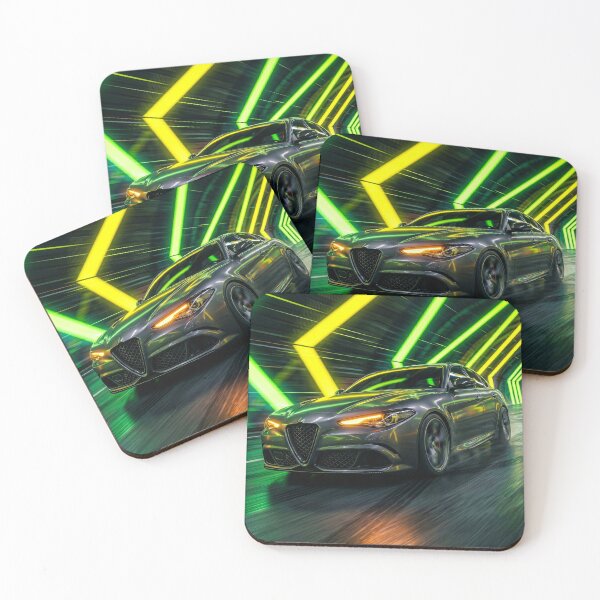 Item preview, Dynamic Motion Blur Performance Vehicle Under Glowing Arches designed and sold by RevUpDesign.